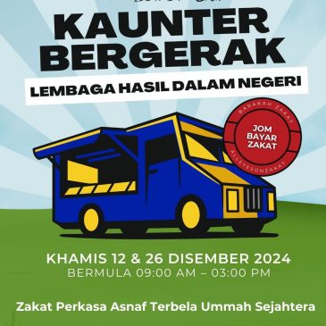 Kaunter Bergerak kami hingga hujung Disember