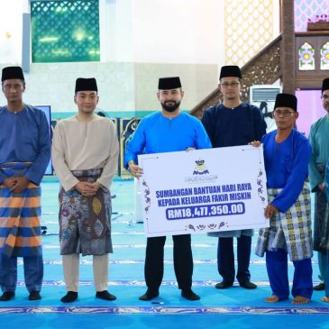 Agihan Bantuan Hari Raya untuk fakir dan miskin di Johor