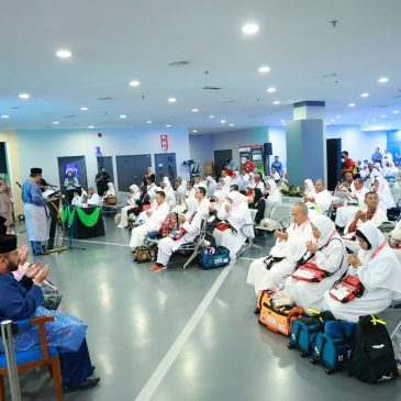 Doa dan Restu Mengiringi Perjalanan Rombongan Haji Kerajaan Johor