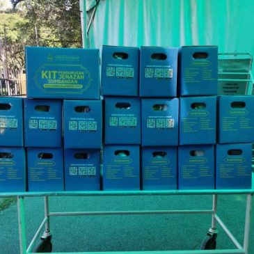 Sumbangan Kit Jenazah kepada Hospital Sultanah Aminah