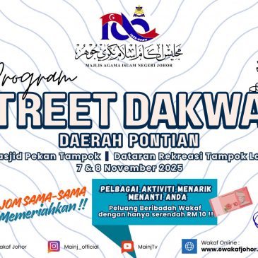 Program Street Dakwah dan Fun Run Saham Wakaf Johor