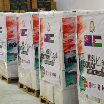 Program Bantuan Kotak Makanan di bawah Misi Bantuan Kasih Johor–Palestin 3.0