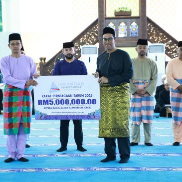 Penyempurnaan zakat sempena Majlis Khatam Al-Quran Peringkat Negeri Johor