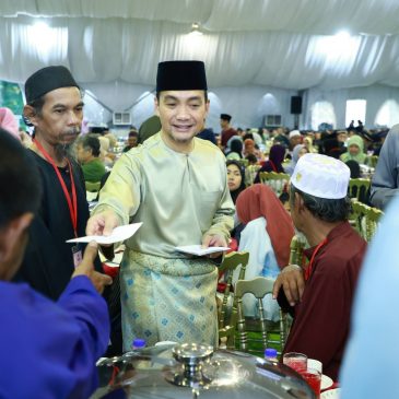 150 Keluarga Asnaf diraikan di Kediaman Rasmi Menteri Besar Johor