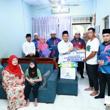 Ziarah Prihatin MAINJ Bantu Tampung Kos Perubatan