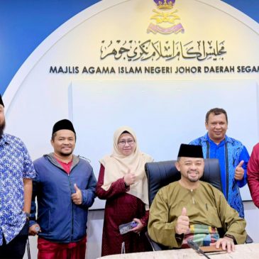 Lawatan kerja ke pejabat MAINJ Daerah Segamat