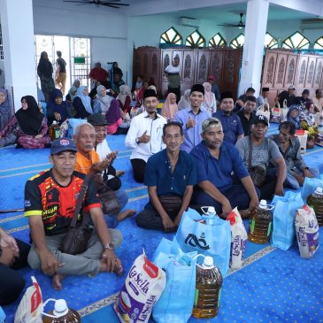 Sumbangan Fidyah Kepada 50 Penduduk Mukim Sri Menanti