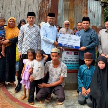 83 TELAGA WAKAF HASIL SUMBANGAN MAINJ BERI MANFAAT KEPADA PENDUDUK KAMPUNG CHAM
