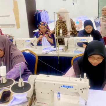 KURSUS JAHITAN BAJU SEKOLAH AGAMA NEGERI JOHOR PERKASA KEMAHIRAN ASNAF
