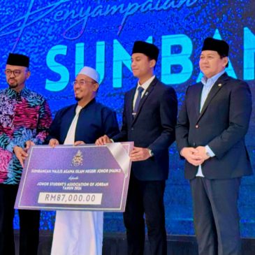 AGENSI AGAMA NEGERI JOHOR SANTUNI MAHASISWA JOHOR DI JORDAN MENERUSI MAJLIS TAUTAN MAHABBAH