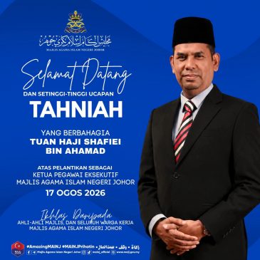 SELAMAT DATANG & SETINGGI-TINGGI TAHNIAH