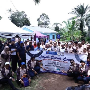 JELAJAH RUMAH ASNAF MAINJ MELABUHKAN TIRAI DI SEGAMAT