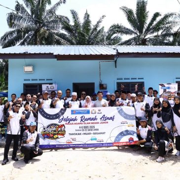 JELAJAH RUMAH ASNAF MAINJ BERMULA DI TANGKAK, TIGA KELUARGA TERIMA MANFAAT