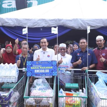 BELANJA DAPUR ASNAF BERSAMA YAB MENTERI BESAR JOHOR