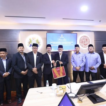 MAINJ TERIMA KUNJUNGAN HORMAT UTM, PERKUKUH KERJASAMA ZAKAT DAN ENDOWMEN